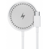 Draadloze Magsafe lader mini zilver/wit 15W Draadloze Magsafe lader mini zilver/wit 15W
