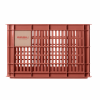 Basil fietskrat M gerecycled kunststof 29,5l terra red
