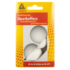 Deltafix deursbuffers wit Ø38mm.