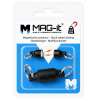 Magnetische connector met ring