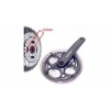 Crankstel Sunrace FCM500 42-34-24T Crankstel Sunrace FCM500 42-34-24T