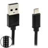 Data en laadkabel Micro USB 20CM zwart Data en laadkabel Micro USB 20CM zwart