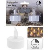 LED Tea-Light set met 2 stuks + timer LED Tea-Light set met 2 stuks + timer