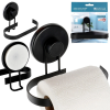 Toiletrolhouder 14x8x11cm met zuignap