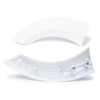 Gorenje Deurgreep Gebogen, Wit 333855