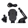 Telefoonhouder Qi tot 15 Watt Ventilatierooster en zuignap