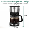 Emerio koffiezetter 10 kops 1,25L 1000W