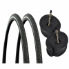 Anti-lek Fietsbanden Set 28x1.5/8x1.3/8 2x buitenbanden en 2x binnenbanden 37-622 700x35c