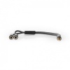 3.5mm jack adapterkabel splitst het audiosignaal 3.5mm jack adapterkabel splitst het audiosignaal