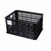 Basil fietskrat L black 40L 39 x 49 x 27 cm recycled