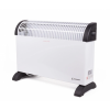 Convectorkachel 750/1250/2000W wit met thermostaat
