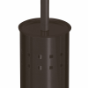 Toiletborstel met Houder zwart Stijlvol Design