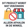Gordijnrail compleet wit 100cm