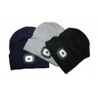 Muts met LED lamp One size, fits all