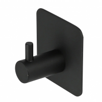 Haak metaal zelfklevend zwart