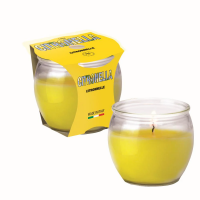  Citronella kaars in glazen pot 