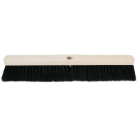 Kamerveger Zwart Haar Platte Kap 50CM