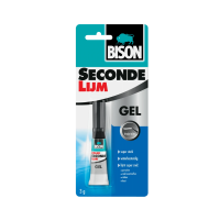 Bison secondenlijm gel 3gr