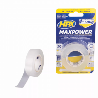 Dubbelzijdige tape Max Power Transparent 25mm x 1,5m