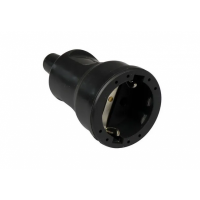 PVC contrastekker + RA zwart