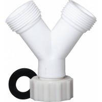 Splitter wasmachinekraan kunststof 3/4