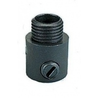Klemnippel M10 Buitendraad Zwart