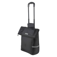 Trolley Fietstas 28 Liter Waterbestendig Zwart