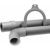 Afvoerslang 2,5 meter recht haaks 21mm