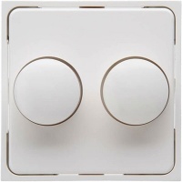 Kopp HK07 WIT afdekplaat + knop DUO dimmer