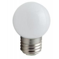 LED kogellamp E27 1W 2650K