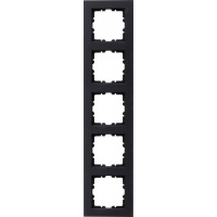 Kopp HK07 antraciet 5 voudig afdekraam