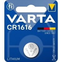 Varta CR1616 lithium knoopcel batterij 3V