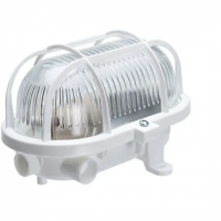 Bulleye E27 kunststof kap IP44 wit