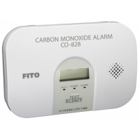 Koolmonoxidemelder op batterij LCD Fito