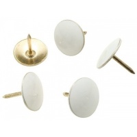 Deltafix punaise wit 100st.