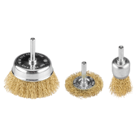 Draadborstelset 3 delig