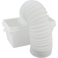 Easyfiks Afvoerset condensdroger 100mm doorsnede en 1,5 meter slang