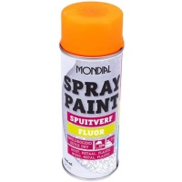 Spuitverf fluor oranje 400ml