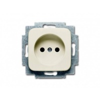 Busch/Jaeger Wandcontactdoos Enkel Creme 2111-0-0532 2300UC212500