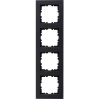 Kopp HK07 antraciet 4 voudig afdekraam