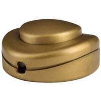 Vloerschakelaar rond goud 2A