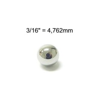 Kogels 3/16 4,762mm per 144