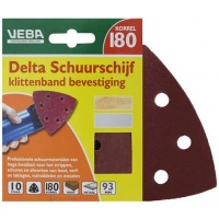 Klittenband Schuurpapier Delta 96 mm 10 st