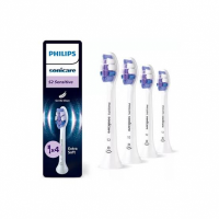 Philips Tandenborstelset S2 Sensitive HX6054/87 - 4 Opzetborstels