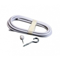 Gordijnspiraal 2,5 meter inclusief bevesteging