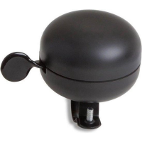 Fietsbel ding dong 80mm zwart