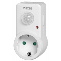 Bewegingsmelder IR stopcontactmodel wit