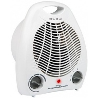 Ventilatorkachel thermostaat wit 2000W