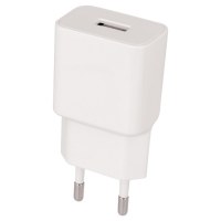 USB-A oplader 2,1A Wit