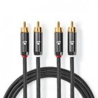 2x RCA Male 2x RCA Male 2.0mtr